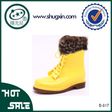 cheap pvc rain boots gum boots